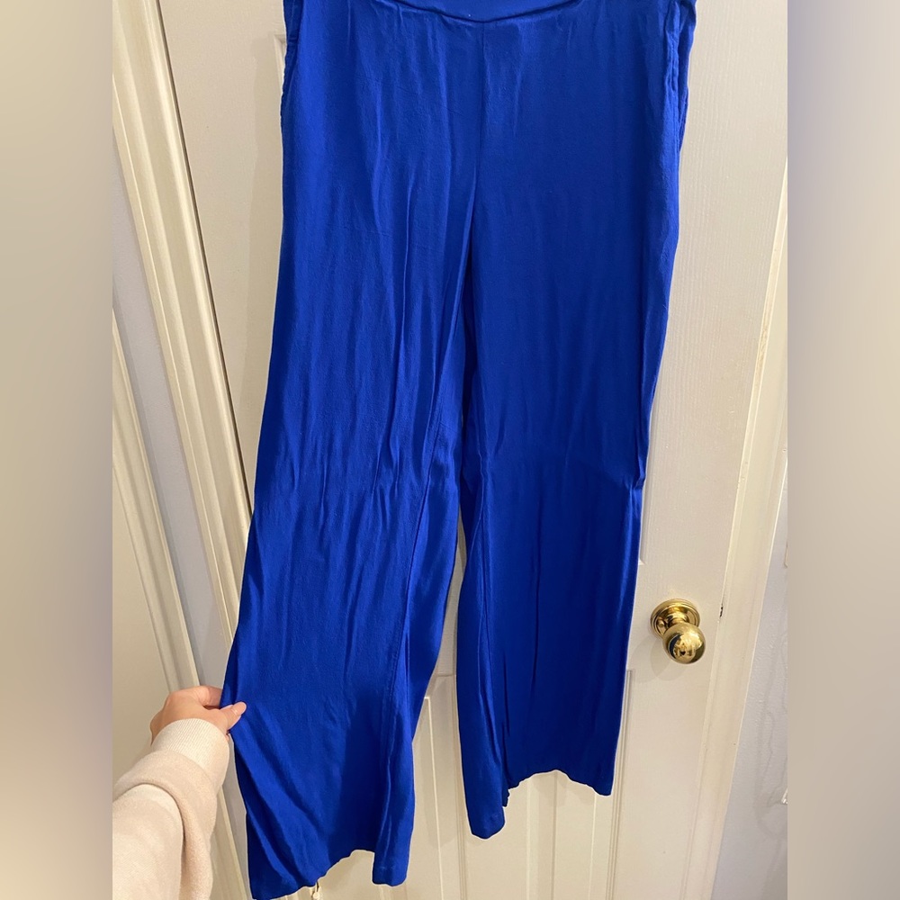 Bebe size small flowy blue pants